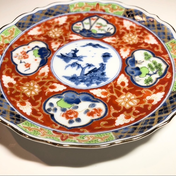 Vintage ornate Takahashi Imari style 3 piece candy/trinket bowl set - Picture 10 of 11